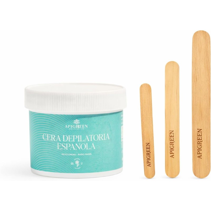 Cera Española para depilar Apigreen 250GRS - Piel Sensible Bikini,