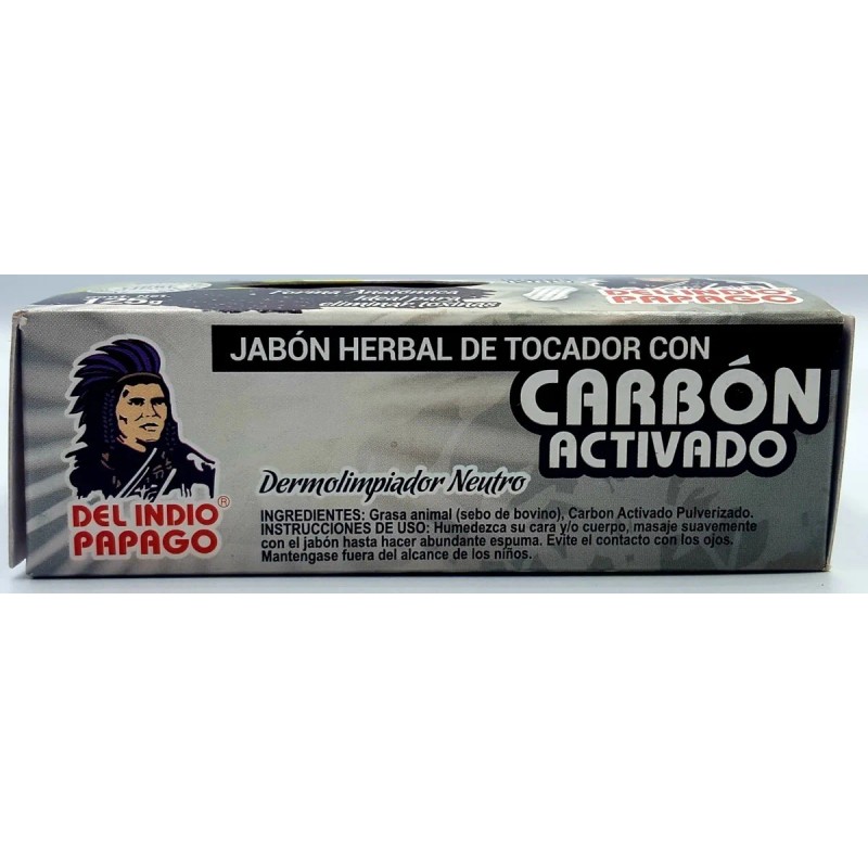 Jabon Tocador Carbon Activado Dermolimpiador Elimina Toxinas
