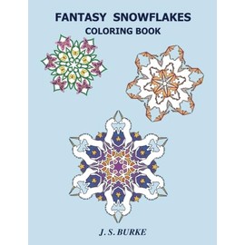 Fantasy Snowflakes Coloring Book