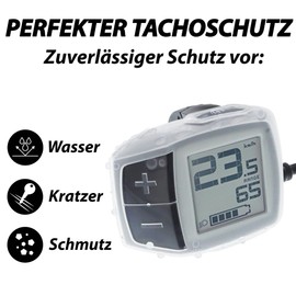 foto-kontor Protective Case Compatible with Bosch Purion E-Bike Bicycle Display Control Unit TPU Case Cover Screen Protector Case Protection Against Water and Dirt Transparent