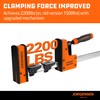 JORGENSEN 24-Inch Parallel Bar Clamp, Heavy-Duty Cabinet Master Clamp for