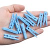 Jdesun 50 Pieces Photo Clips,Mini Plastic Picture Paper Clip Clothespins