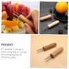 Mipcase 3sets Stainless Steel Barbecue Forks with Handle Versatile BBQ