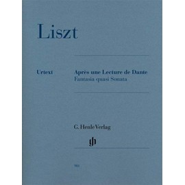 Aprés une Lecture de Dante: Instrumentation: Piano solo (G. Henle Urtext-Ausgabe)