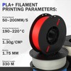 Epelay PLA+ 3D Printer Filament 1kg Spool - Strong Smooth