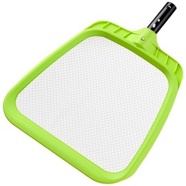 Sepetrel Pool Skimmer Net - Professional Heavy Duty Reinforced Frame Leaf Rake Nylon Flat Net,Ultral Fine Mesh,for Spa Pond Swimming Pool, Cleaning Supplies and Accessories, (Pole Not Included)