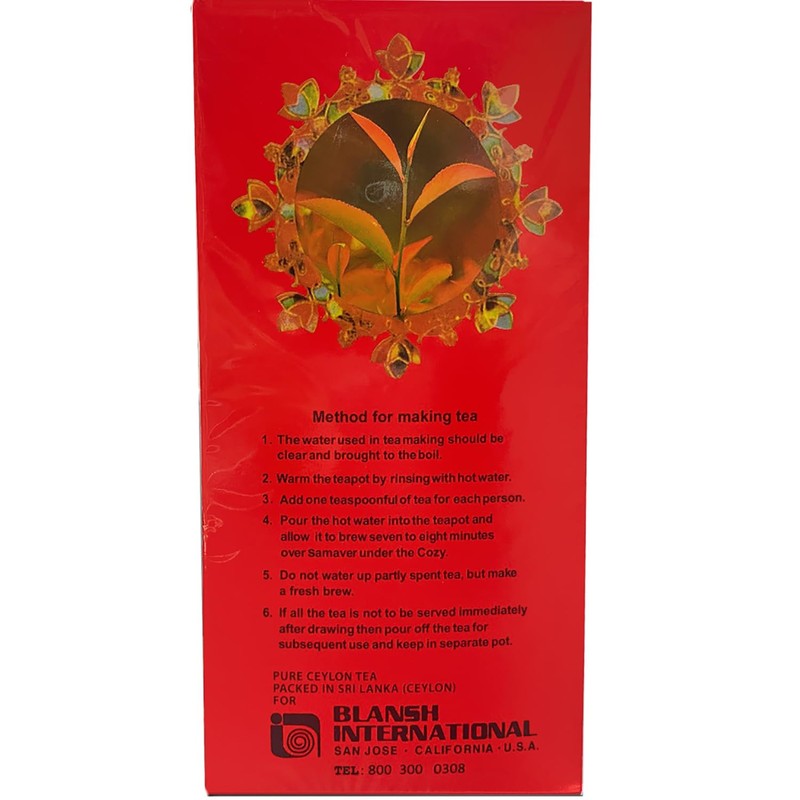 Zarrin - Pure Ceylon Tea OPA, Orange Pekoe A, 1LB