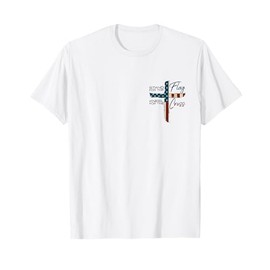 stand for the flag kneel for the cross T-Shirt