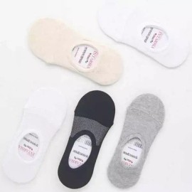 여자 페이크 삭스 메쉬 로퍼덧신 여자페이크삭스 여성면양말 [블랙 5켤레발송] Women's Fake Socks Mesh Loafer Liners Women Fake Socks Women's Cotton Socks [Black 5 Pairs Shipment]