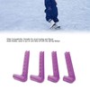 2Pair Ice Skate Guards Hockey Shoe Blade Cover Adjustable Silicone