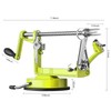 Apple Peeler Corer, Long lasting Chrome Cast Magnesium Alloy Apple