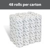 COASTWIDE 2-Ply Toilet Paper, 100% Recycled Individually Wrapped, 350-Sheets Per