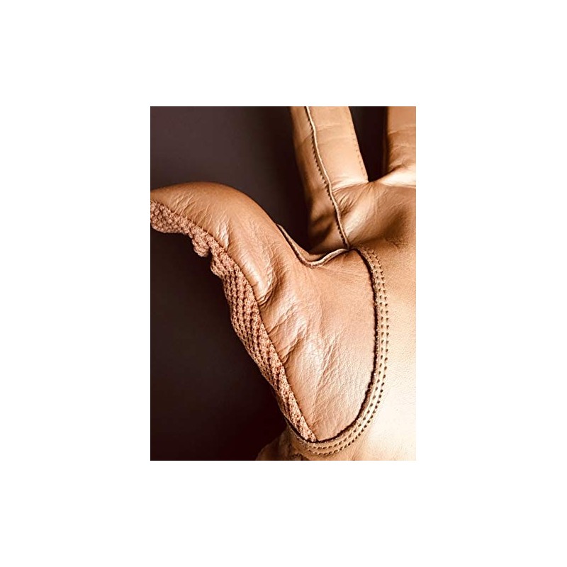 Sulkhanz GENTS Horse Riding MEN'S Gloves Equestrian Real Leather &