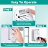 Gulfmew 2 Pack Adjustable Thermostat, Plug in Heating and Cooling