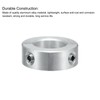 uxcell 8pcs Set Screw Collars 14mm Bore, Aluminum Shaft Collars,
