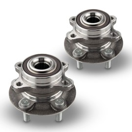 KAX 512498 Pair Front/Rear Wheel Hub Bearing Compatible with 2013 2015-2018 2020 Ford Fusion 2.0T AWD,5 Lug