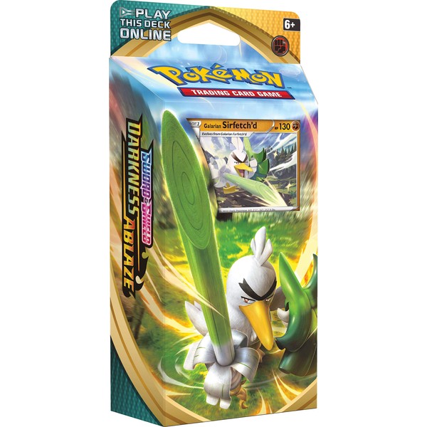 Pokémon POK81720 TCG: Sword and Shield 3 Darkness Ablaze Theme Deck (one at Random), Mixed Colours