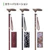 愛杖 抗菌シリーズ ブラウン ケイ・ホスピアFK-23　折りたたみ【適用身長：約142cm～162cm】