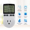 Timer Socket Thermostat Digital Temperature Controller EU Plug Outlet with