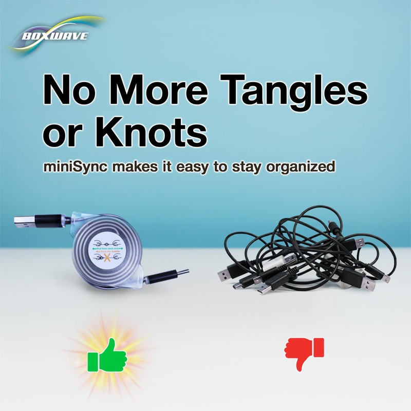 BoxWave Cable Compatible with Sharper Image Power Percussion Massager Model