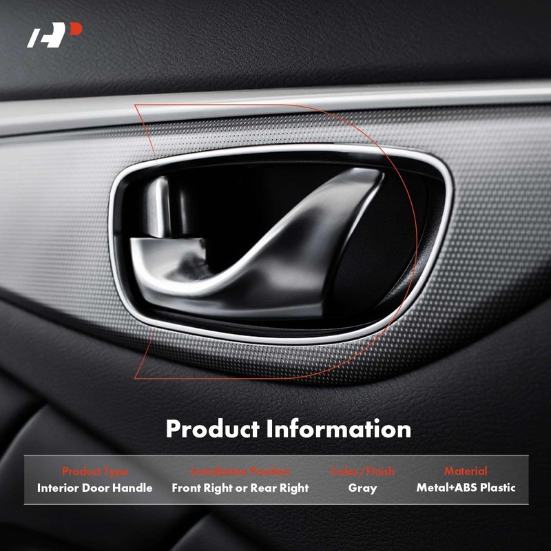 A-Premium Front or Rear Right Passenger Side Interior Door Handle