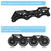 PASENDI Professional 4X80Mm Wheels Inline Skates,Outdoor Fitness Single Row Inline