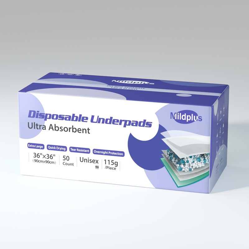 Disposable Bed Pads 36'' X 36'' Heavy Duty Underpads Extra