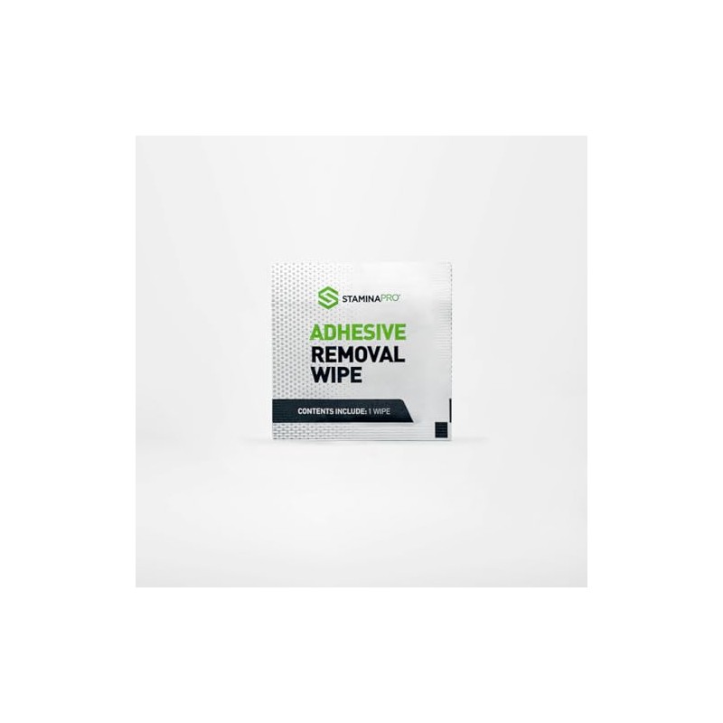 STAMINAPRO Adhesive Removal Wipes