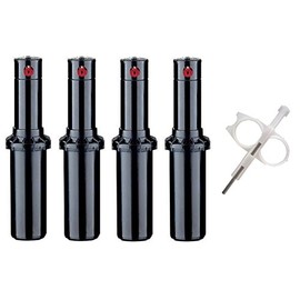 Hunter HUNTER PGP-adj Rotor Sprinkler Heads - 4 Pack - Includes Adjustment Tool