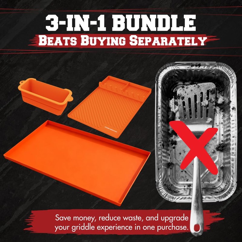 KITCHEN PERFECTION Ultimate Kit for Blackstone Griddle 36 Inch -