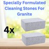 Magic Headstone Cleaning Stones - Granite Headdstone Cleaning Kit for