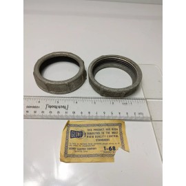 GEDNEY LOT OF 2 GEDNEY 2 1/2" BUSHINGS 1-68 (NOS)