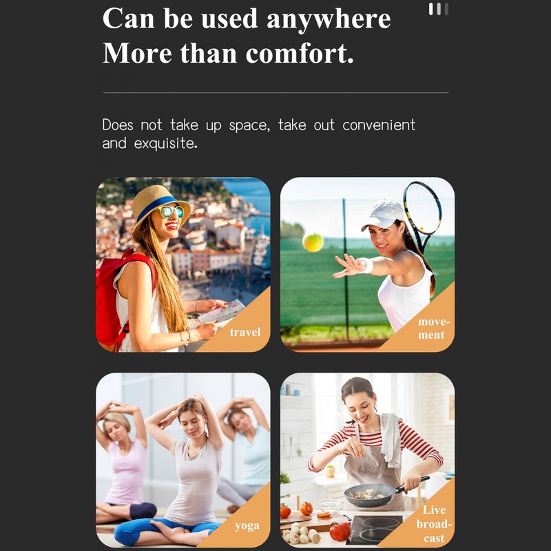 Auto Face Tracking Phone Holder 2 In1 360° Smart AI