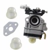 Wang8246 Carburetor For Badger WB26BCI 26cc 2-cycle 2-in-1 Straight Shaft