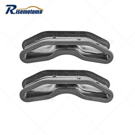 risemotom8 2PCS Harness Seat Belt Pass Through Bezel Insert Fits Polaris RZR XP XP4 1000