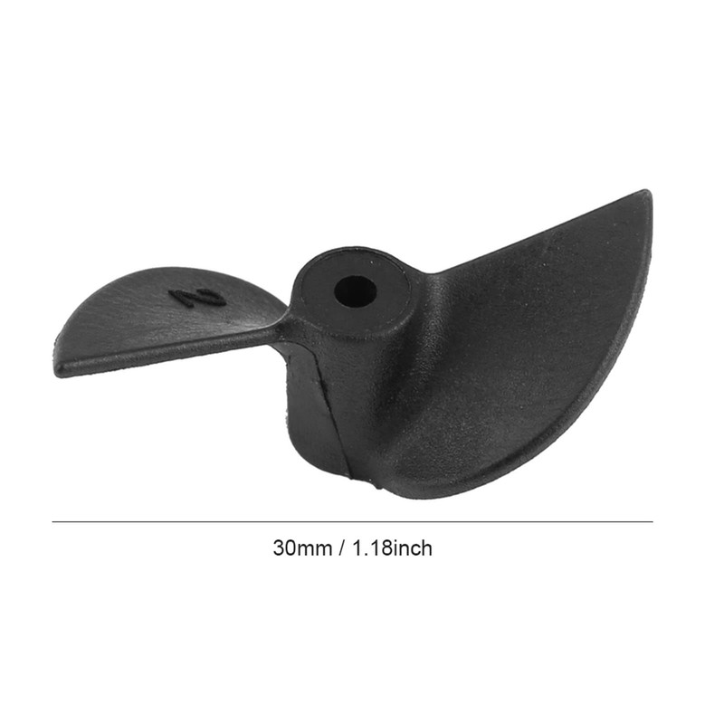 RC Boat Propellers, Durable Nylon 2-Blade Set, Remote Control Propellers