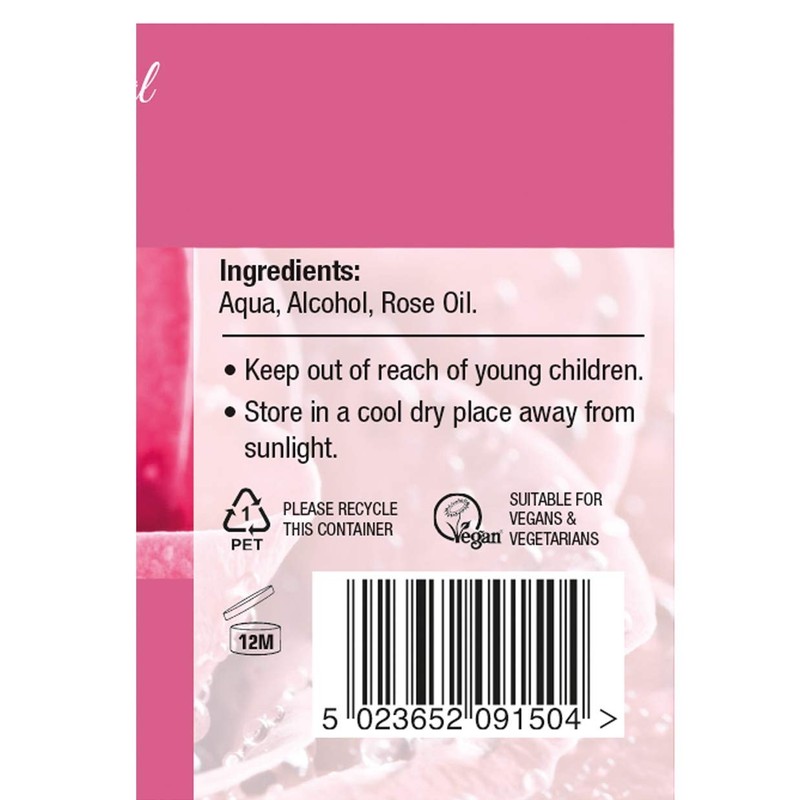 (6 Pack) - Natures Aid - Rosewater (Triple) | 150ml