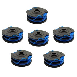 Evenlinkics KST 120X-06 Replacement Spool，Compatible Kobalt Weed Eater，for Kobalt KST 120X Trimmer Spool,for Kobalt Weed Eater String（6 Spools）