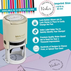 Custom Library Stamp - Style LIB034