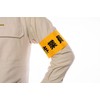 Pika One N125-Y One-Touch Armband "Worker" Fabric, Nylon (Yellow)