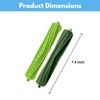 2 Set Replacement Rubber Roller Brushes Compatible for iRobot Roomba