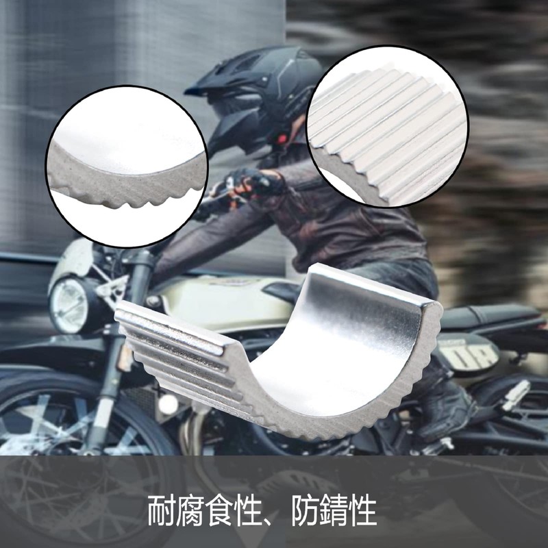 Bike Handle Spacer, 22mm to 28mm Motorcycle Handlebar Riser Clamp