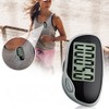 Walking Step Counter 3D Digital Accurate Step Counter with LCD