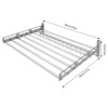 Microwave Oven Rack Wall Mount Oven Bracket Stainless Steel Cooker