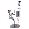 STEEMO Screw Man Electrician Craftsman Gift Metal Decoration 13 x
