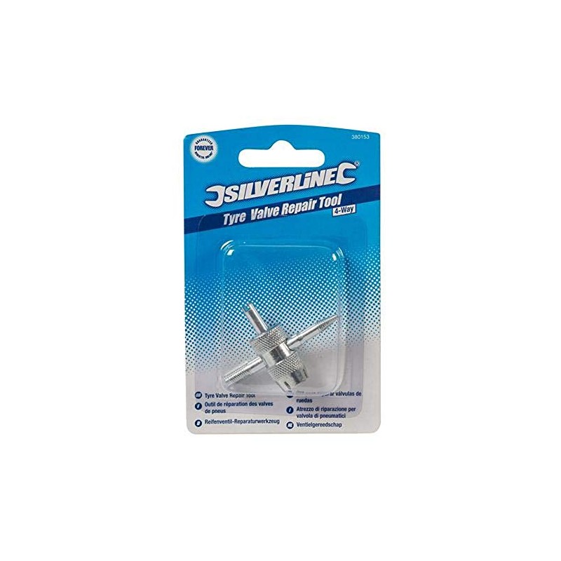 Silverline Tyre Valve Repair Tool 4 - Way (380153)