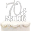 Hatcher lee 70 & Fabulous Cake Topper 70 Years Birthday