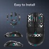 ATTACK SHARK X6 Mouse Anti-Slip Grip Tape, Professional Mice Upgrade