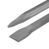 sourcing map Masonry Chisel for Rock 9.8" Flat+Pointed Carving Head