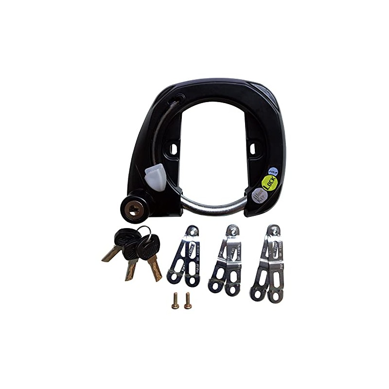 Aluminum Diecast Ring Lock JC-070CLB BK Black